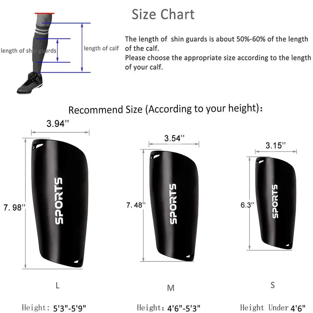 Adult Youth Kids Football Shin Guards