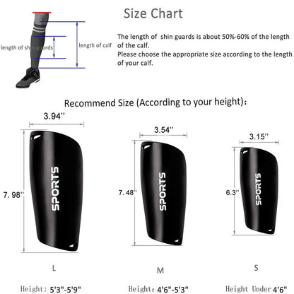 Adult Youth Kids Football Shin Guards