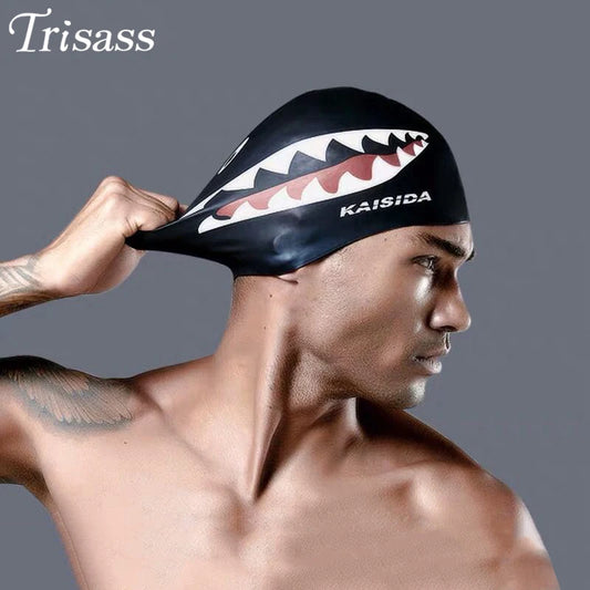 Trisass New Man's Swimming Cap