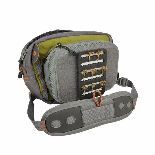 Aventik Fly Fishing Bag Fishing Chest Bag Ultra Light Multiple Pockets Fishing Tool Accessory Bag