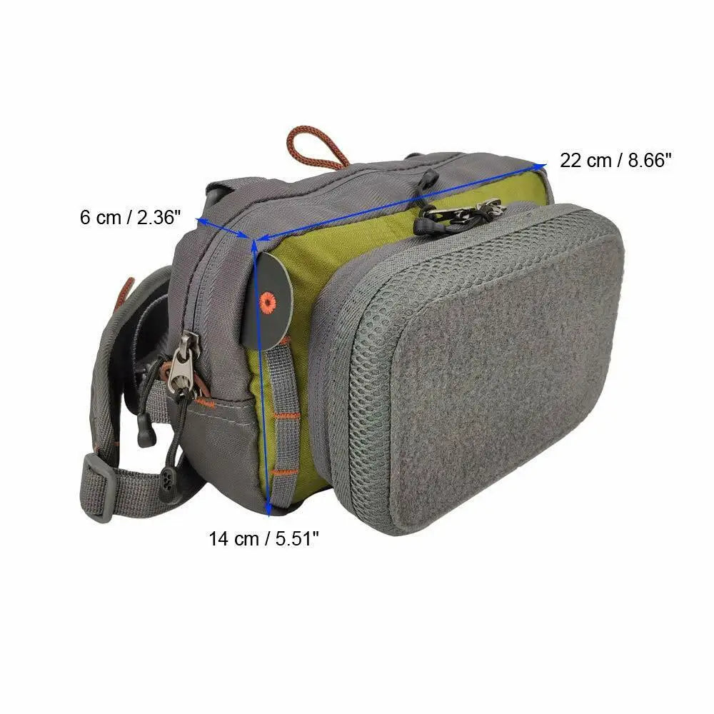 Aventik Fly Fishing Bag Fishing Chest Bag Ultra Light Multiple Pockets Fishing Tool Accessory Bag