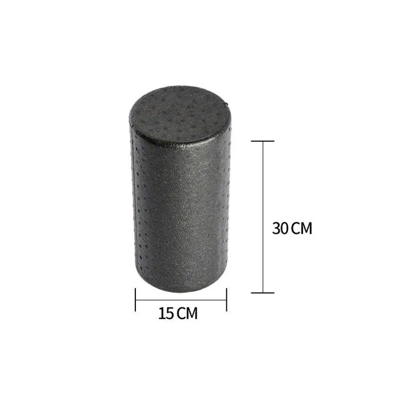 30/45cm Black Yoga Block Massage Foam Roller