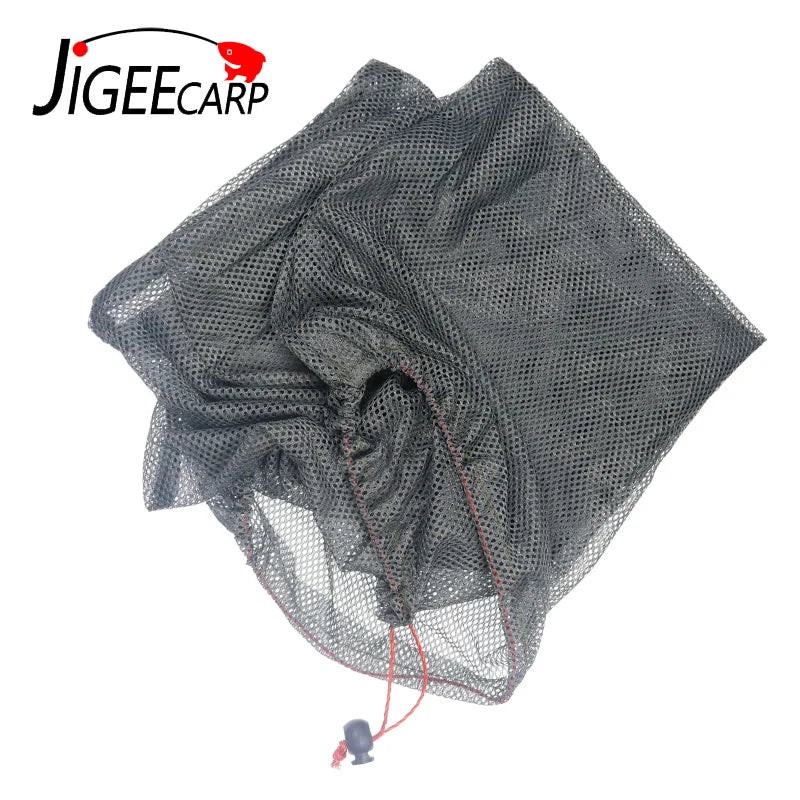 JIGEECARP 1 PC 80X30CM Carp Bag Fish Keeper Net Fish Landing Net Emergency Carp Fishing Unhooking Mat Small Fishing Tackle Tool