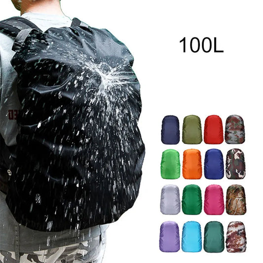 35L 100L 120L Rain Cover Backpack