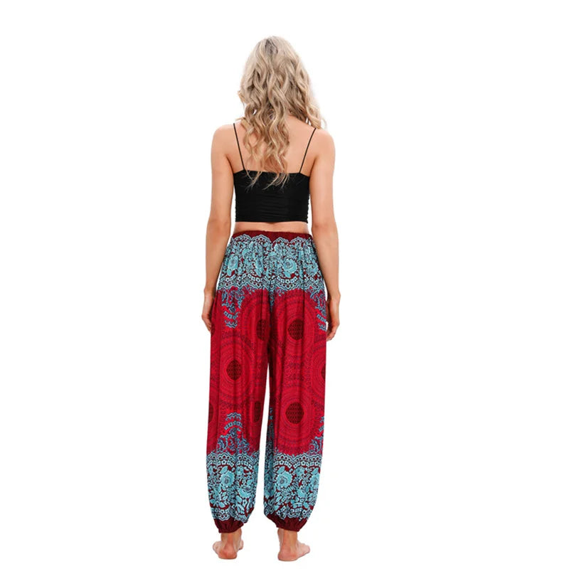 Yoga Pants Hippie Printed