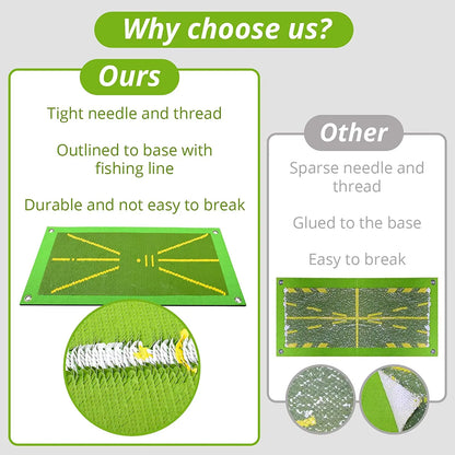 Golf Training Mat for Swing Detection