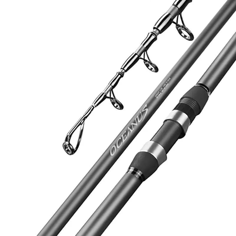 2.4m~5.4m High Carbon Fiber Portable Telescopic Fishing Rod