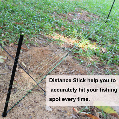 Carp Fishing Tackle Distance Stick Used With Carp Fishing Rod Pod Stand Holder Fishing Pole Pod Stand with Bite Alarms Swingers