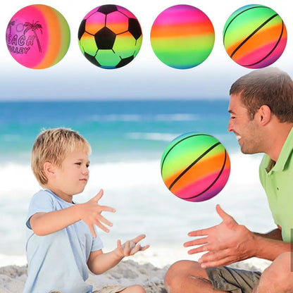 Rainbow Beach Ball