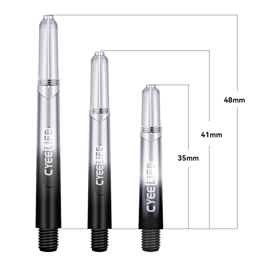 CyeeLife 35/41/48mm Plastic Darts Shafts