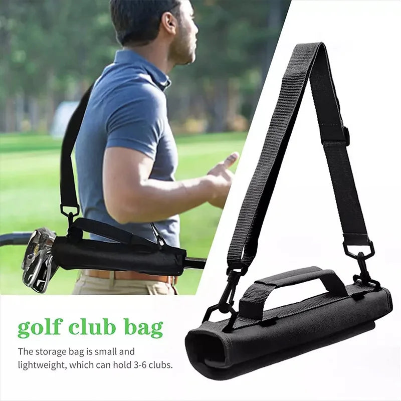 Mini Portable Nylon Golf Club Bag