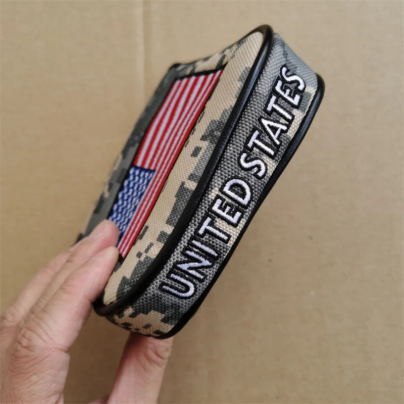 USA Flag golf putter head cover