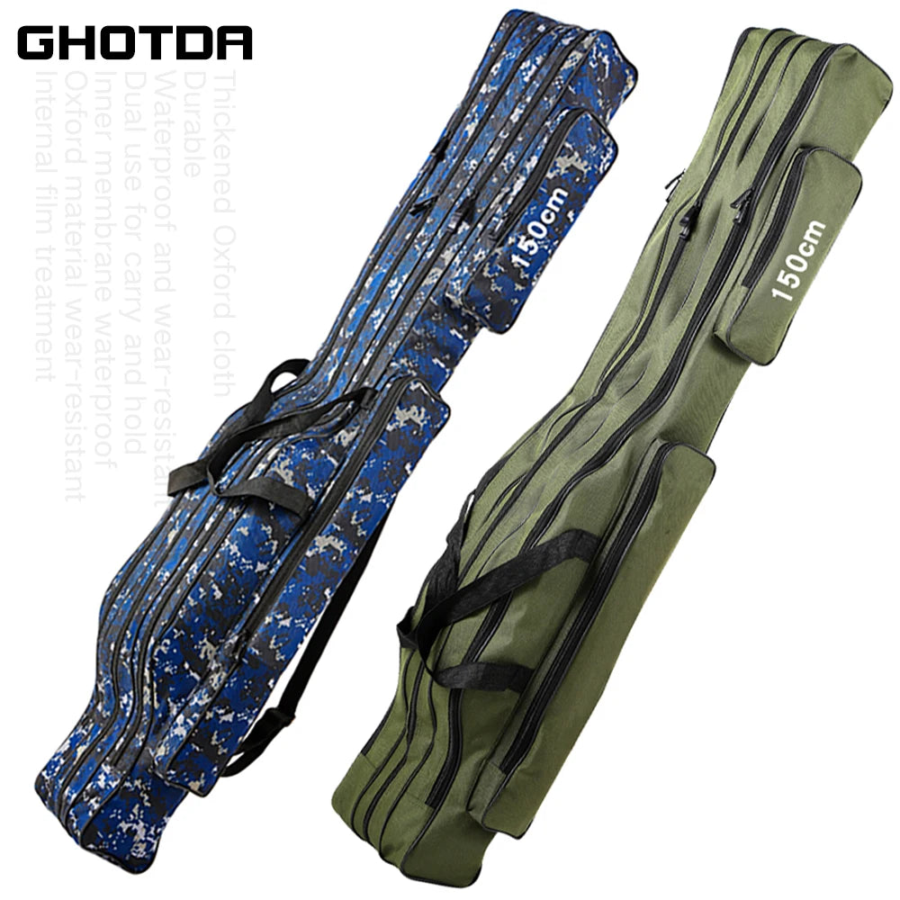 150/130/120/110CM Collapsible Oxford Cloth Fishing Case