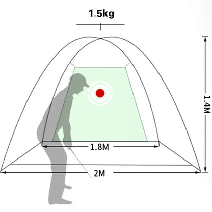 2M Golf Practice Net