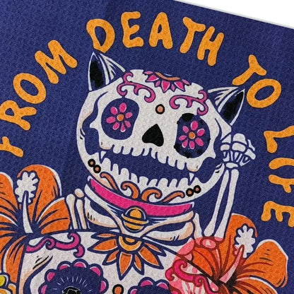 Sugar Skull Golf Towel