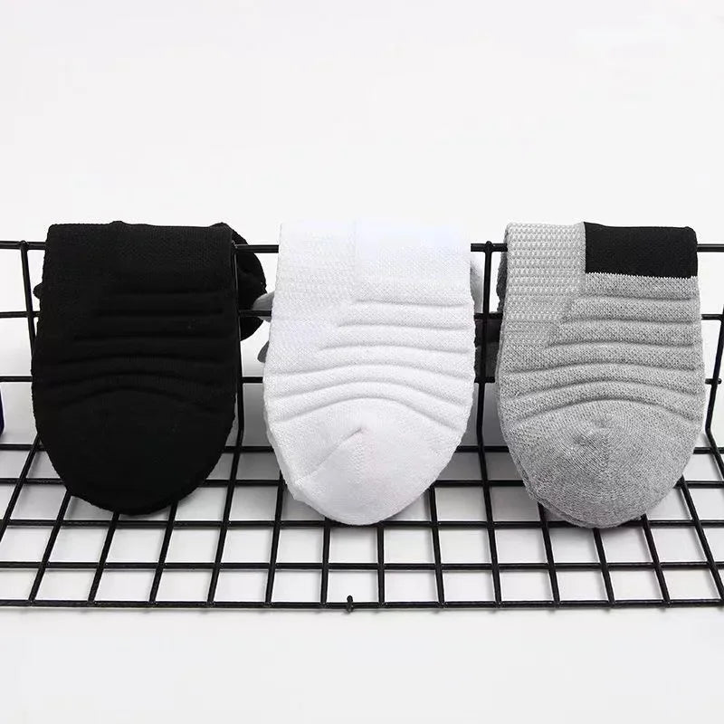 3pairs Anti-slip Football Socks