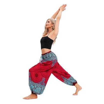 Yoga Pants Hippie Printed