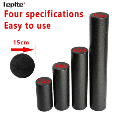 30/45cm Black Yoga Block Massage Foam Roller