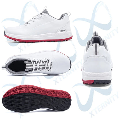 Professional Golf Spikeless Trainers - Non-Slip And Waterproof