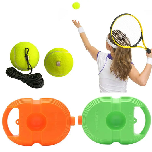 Indoor/Outdoor Professional Sport Training Device, Primary Exercise Tennis Trainer with Rebound Ball for Creative Practice