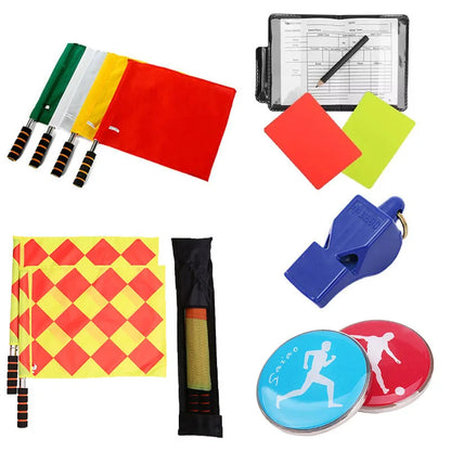 Soccer Referee Flag  and Coin Cards