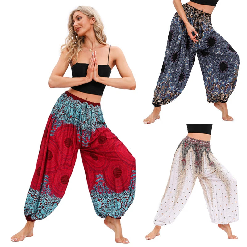 Yoga Pants Hippie Printed