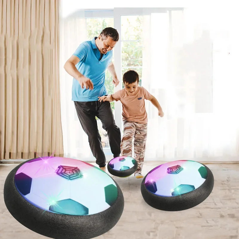 Soccer Ball Air Cushion Floating Foam Football with LED Light