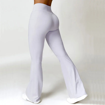 Flare Leggings Pocket Yoga Pants