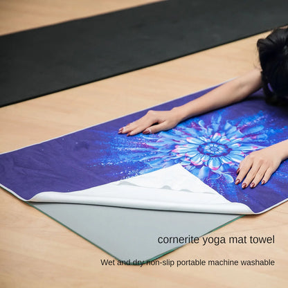 185*65cm Yoga Towel with Anchor