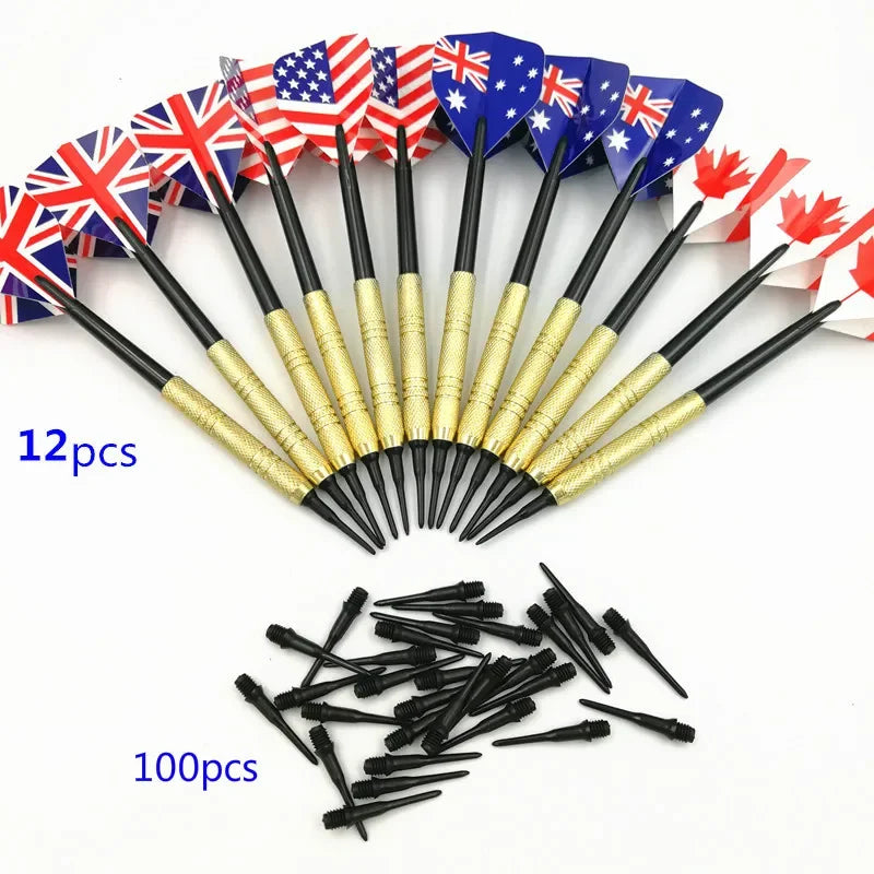 Best Selling 12 Pcs Darts Professtional 4g Safety Soft Tipped Darts