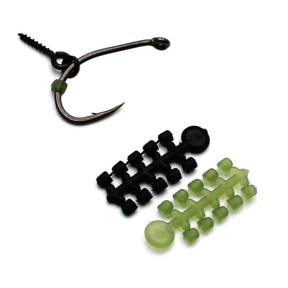 15pcs Rubber Hook Beads