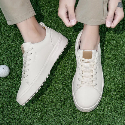 Professional Outdoor Leather Golf Trainers