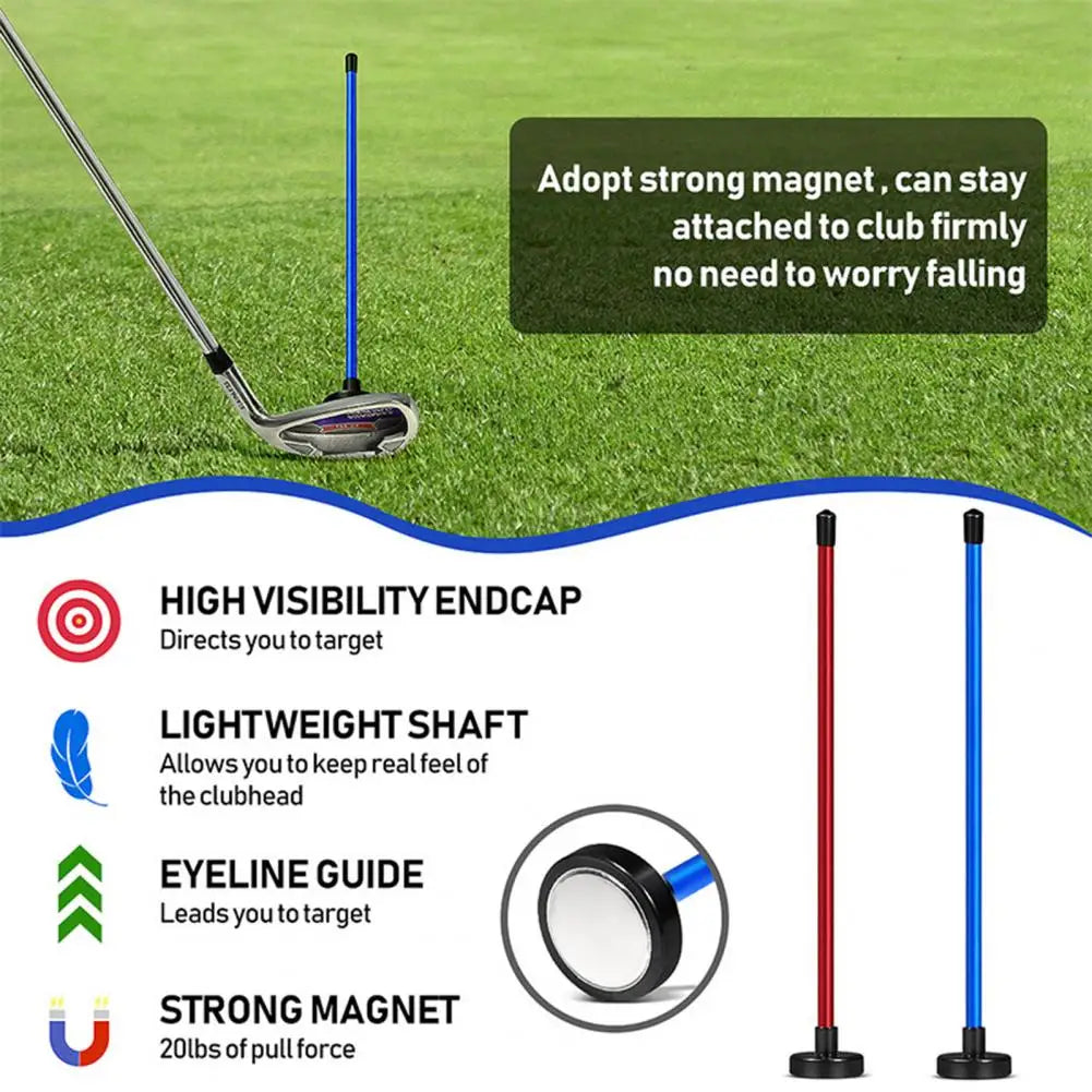 Magnetic  Golf Alignment Rod