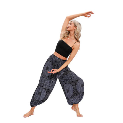 Yoga Pants Hippie Printed