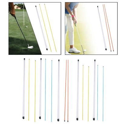 2Pcs Golf Alignment Stick Posture Corrector