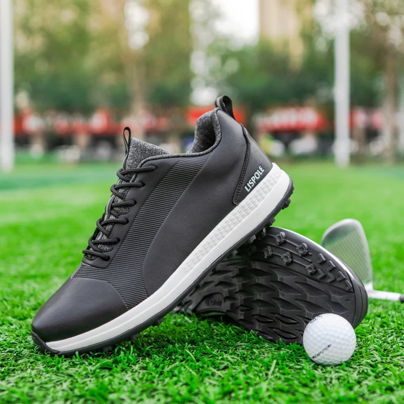 Professional Golf Spikeless Trainers - Non-Slip And Waterproof