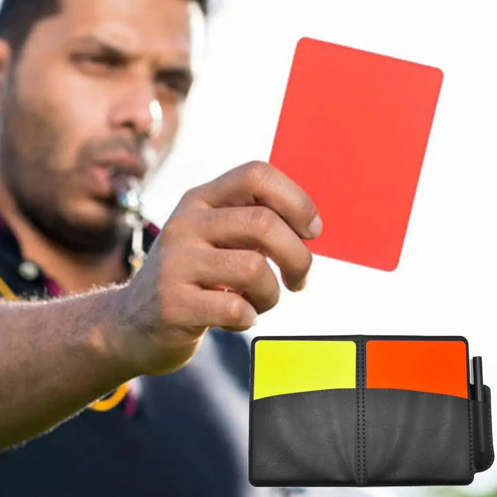 Referee Card Professional  Red Yellow Cards