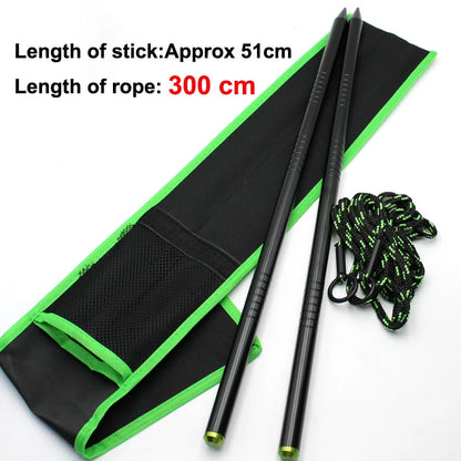 Carp Fishing Tackle Distance Stick Used With Carp Fishing Rod Pod Stand Holder Fishing Pole Pod Stand with Bite Alarms Swingers