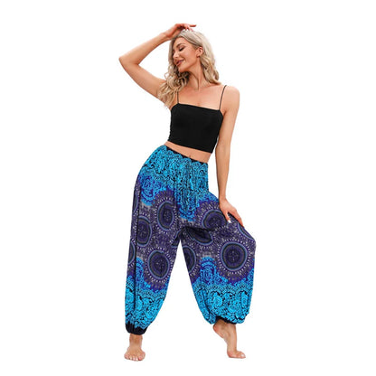 Yoga Pants Hippie Printed