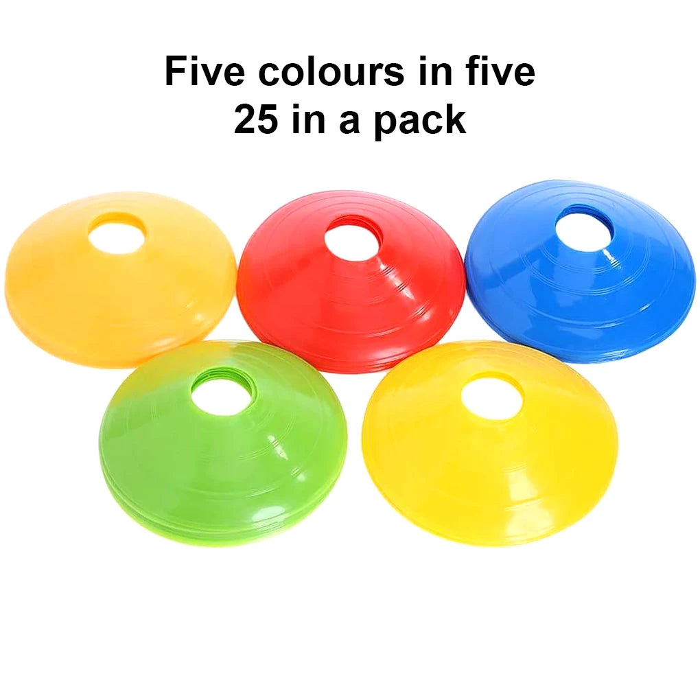 25 Pieces Football Training Discs