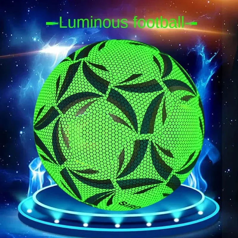 Outdoor Glow Reflective Football No.5 Ball