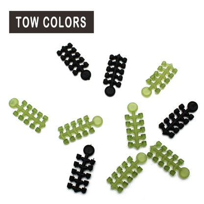 15pcs Rubber Hook Beads