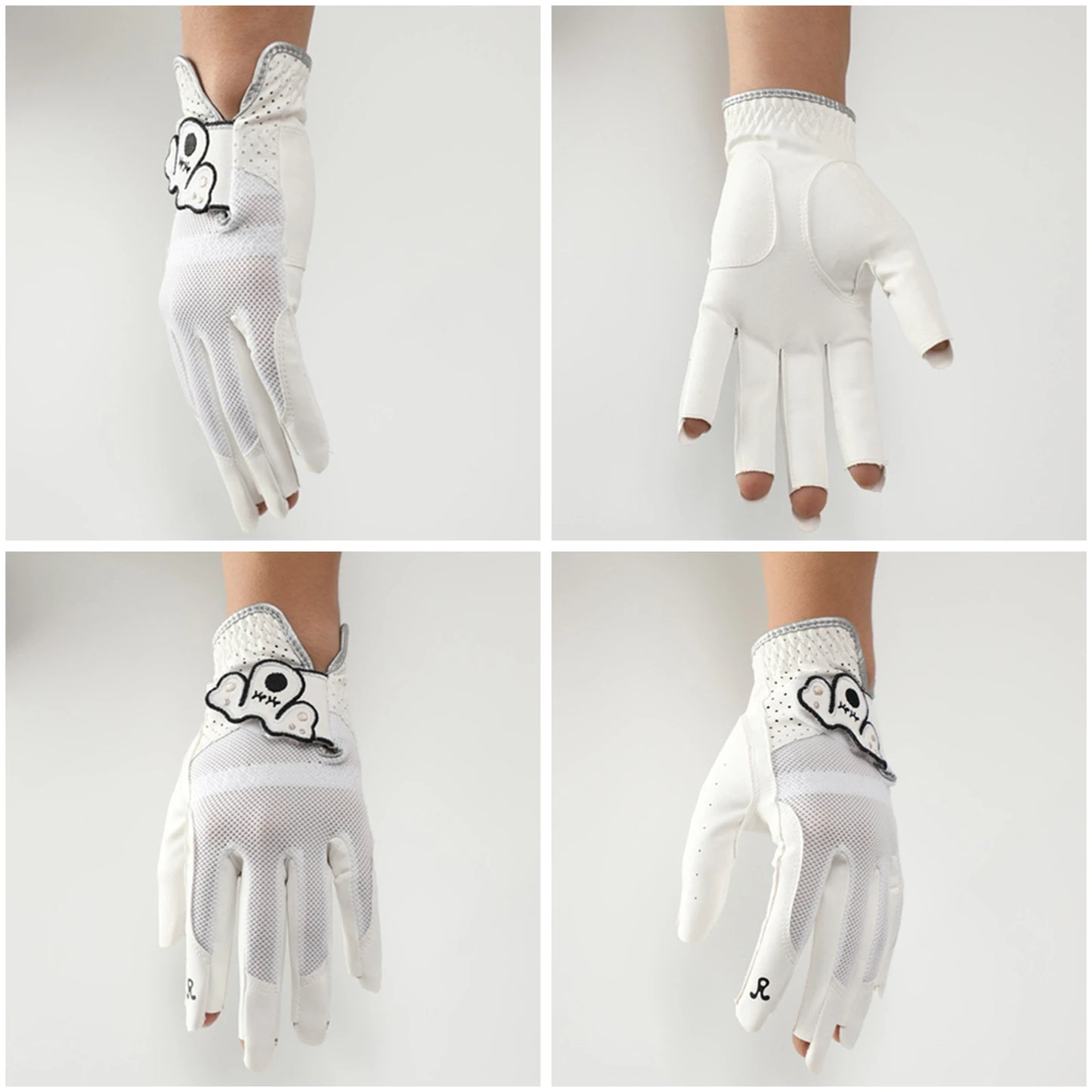 Left Hand Breathable Soft Leather Golf Glove