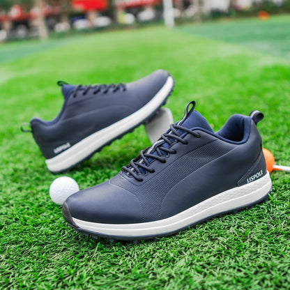 Professional Golf Spikeless Trainers - Non-Slip And Waterproof