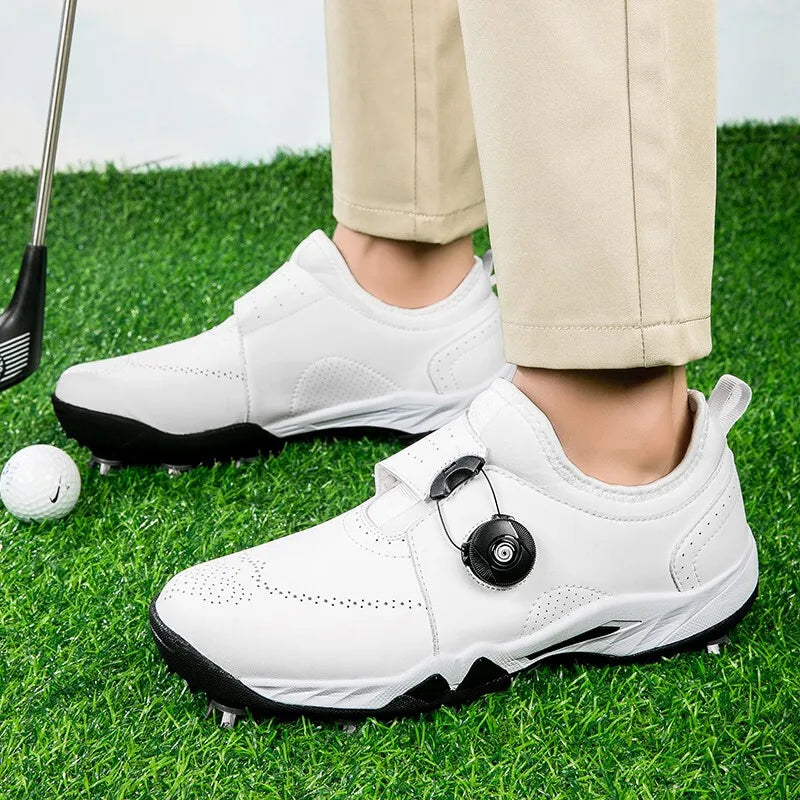 Mens Comfortable Golf Trainers