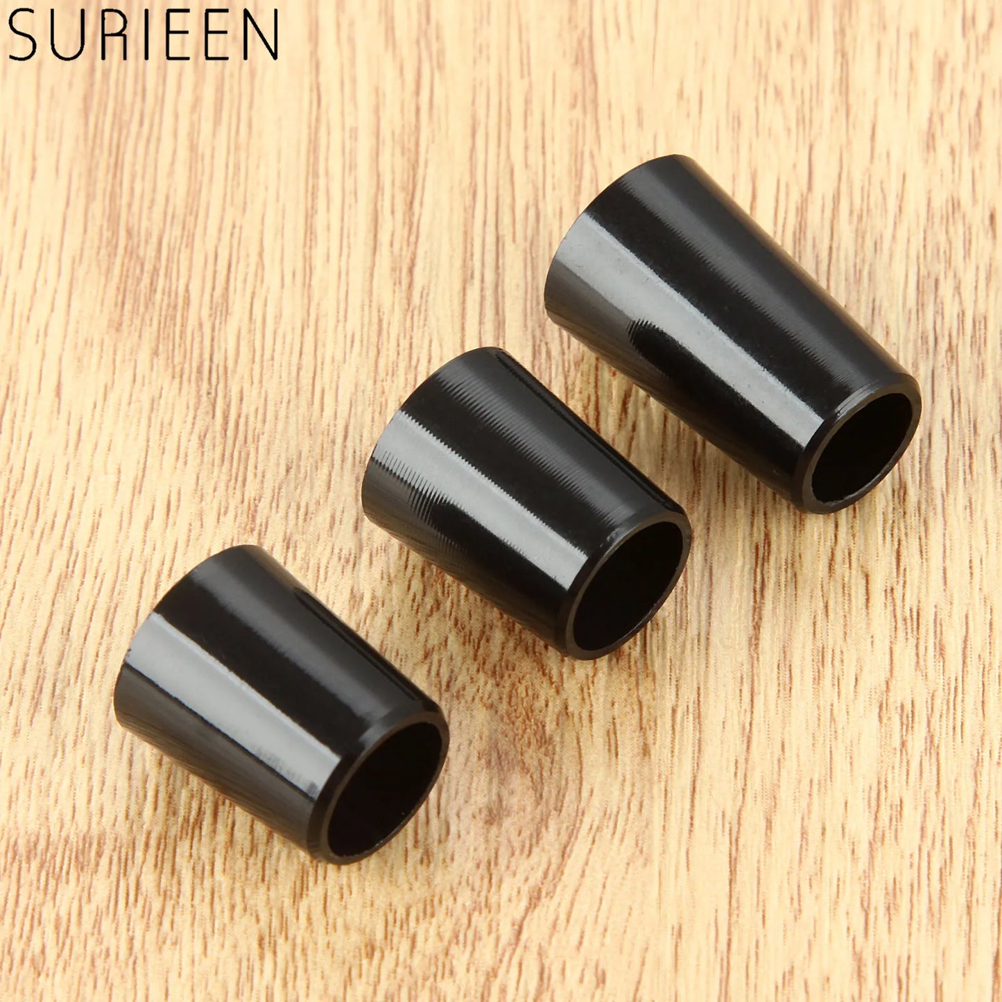 SURIEEN 10pcs Plastic Golf Club Ferrules 0.335" 0.370"