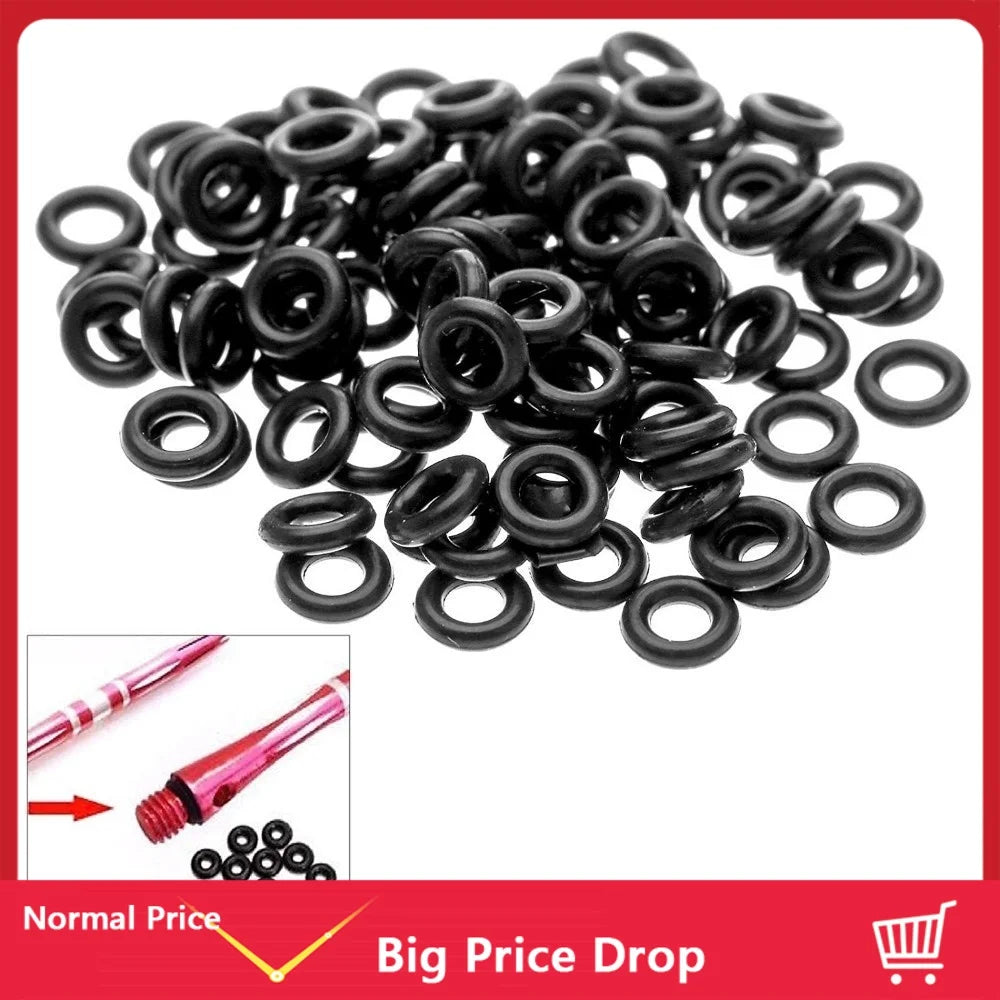 30PCS Dart Rubber O Ring For Shaft