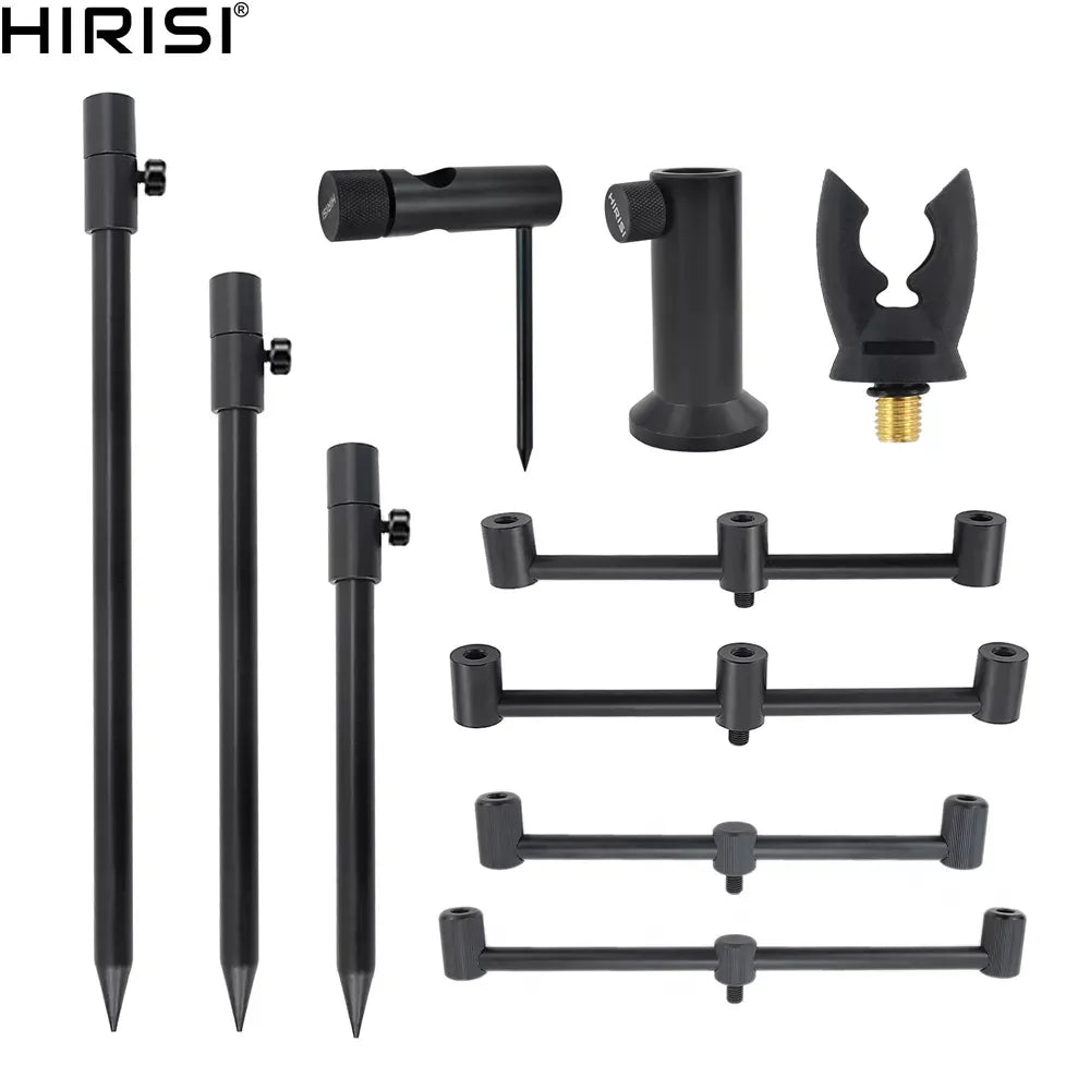 Hirisi Carp Fishing Rod Pod, Bank Stick and Buzz Bar, Fishing Rod Holder, Support The Fishing Rod