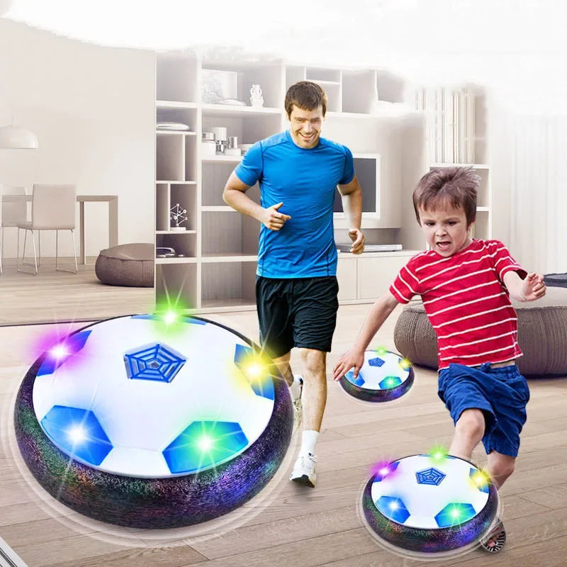 Soccer Ball Air Cushion Floating Foam Football with LED Light