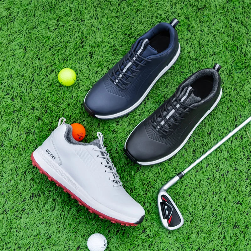 Professional Golf Spikeless Trainers - Non-Slip And Waterproof